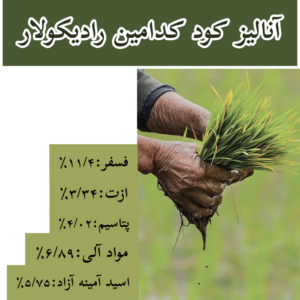 کود ریشه زایی کدامین رادیکولار ۱ لیتری کُدا اسپانیایی